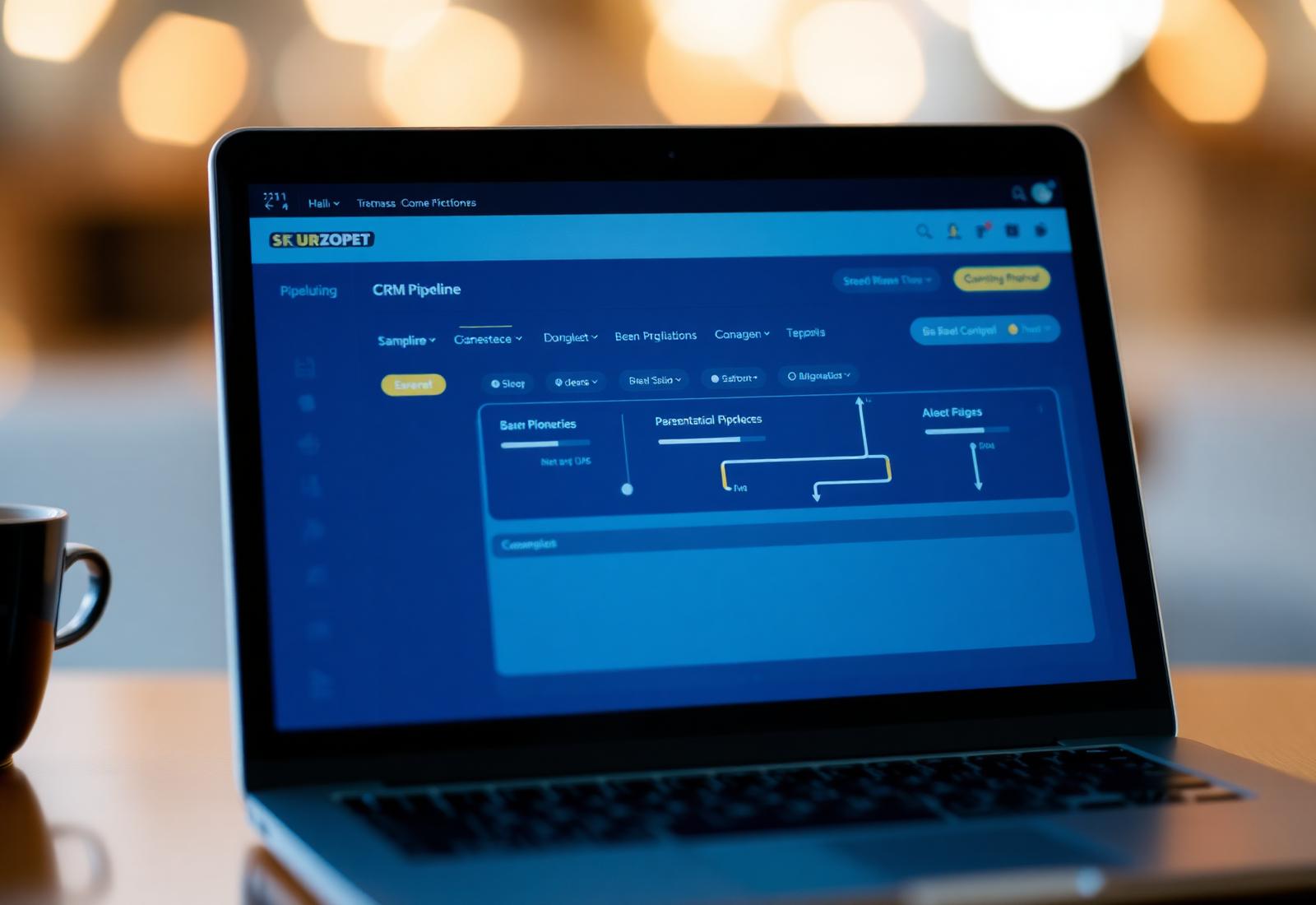 CRM dashboard
